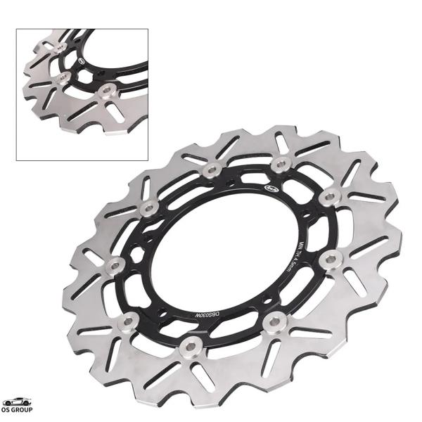 【並行輸入品】 Arashi フロント ブレーキ Disc Rotors ヤマハ MT-03 320...