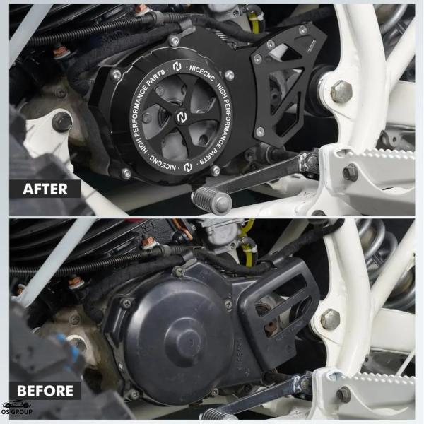 【並行輸入品】 左 エンジン サイド Stator スプロケット カバー ガード プロテクター ヤマ...