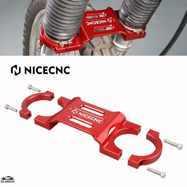 【並行輸入品】 NiceCNC バイク フロント フォーク Brエース フォーク スタビライザー ホ...