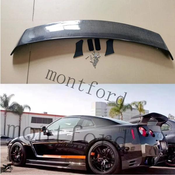 【並行輸入品】 ESPRIT GT 本物 カーボン リア ウィング トランク リップ スポイラー ニ...