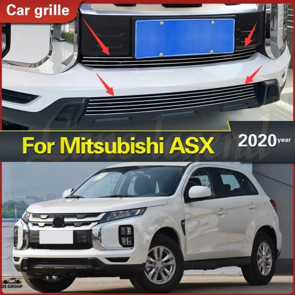 【並行輸入品】 ステンレス フロント アンダー グリル A レーシング グリル ミツビシ ASX 2...