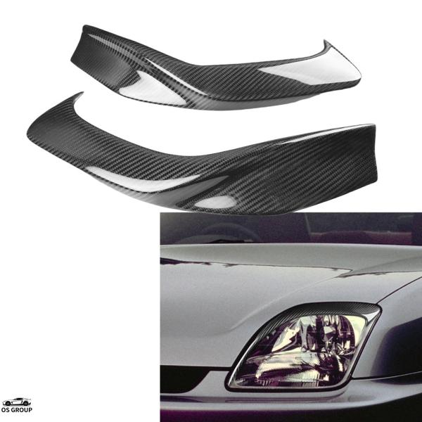 【並行輸入品】 2P ヘッドライト アイライン ヘッドライト アイライン ホンダ Prelude 1...