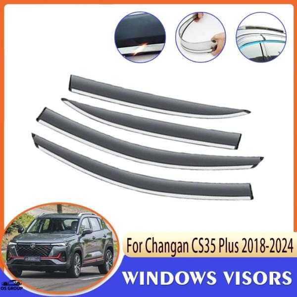 【並行輸入品】 ディフレクター Changan CS35 Plus 2023 2018年~2024 ...