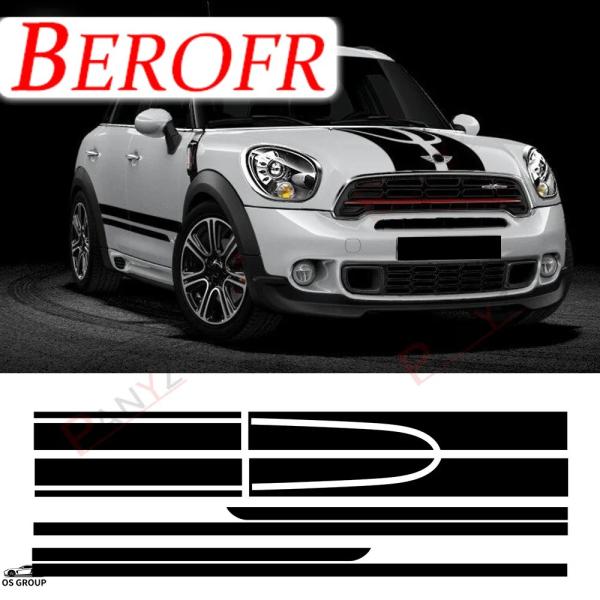 【並行輸入品】 フード エンジン カバー ビニール トランク リア キット デカール サイド ストラ...