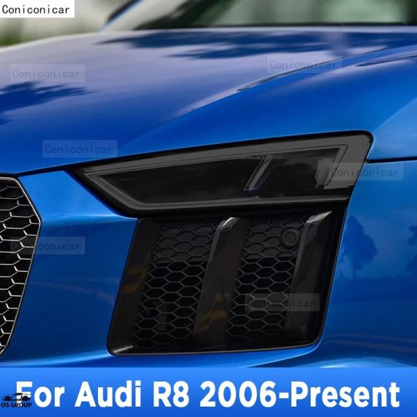 【並行輸入品】 アウディ R8 42 4S 2006年-以降 TPU ヘッドライト 傷 保護 フィル...