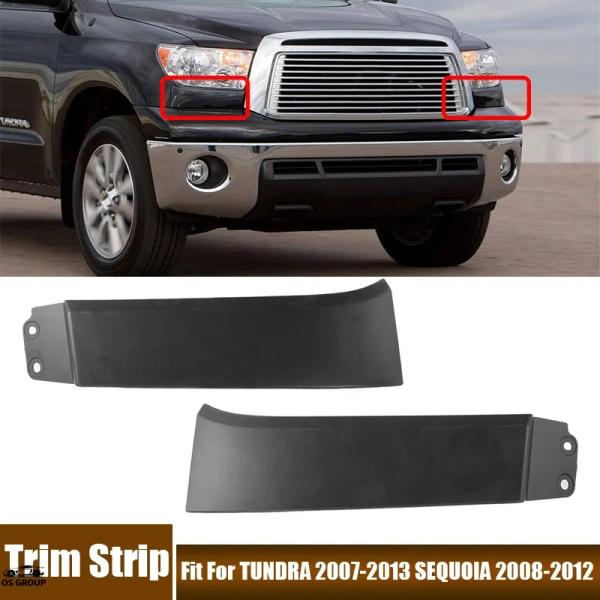 【並行輸入品】 フロント バンパー グリル ヘッドライト アンダー Filler パネル トヨタ タ...