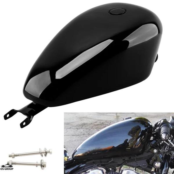 【並行輸入品】 14.4L アイアン 未塗装 バイク レトロ オイル 3.7 Gal.ガソリン ガソ...