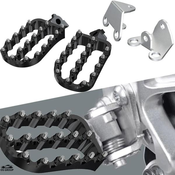 【並行輸入品】 バイク 23MM ed キット d フット レスト ワイド フット ペグ ペダルs ...