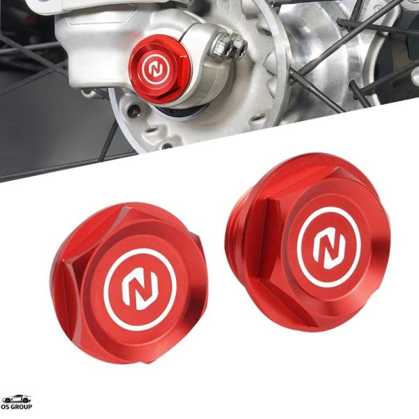 【並行輸入品】 CNC フロント ホイール Nut Spindle Collar ベータ RR 12...