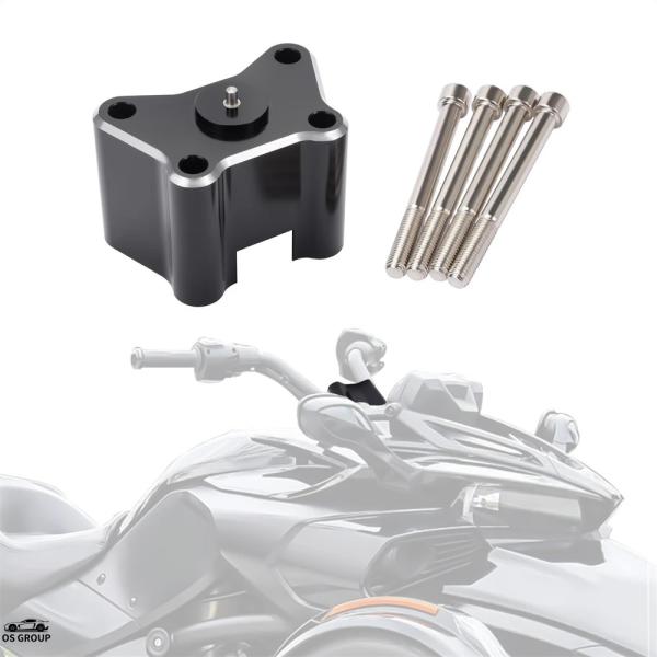 【並行輸入品】 アルミ 2" ハンドル バー ライザー Can AM Spyder All F3/F...