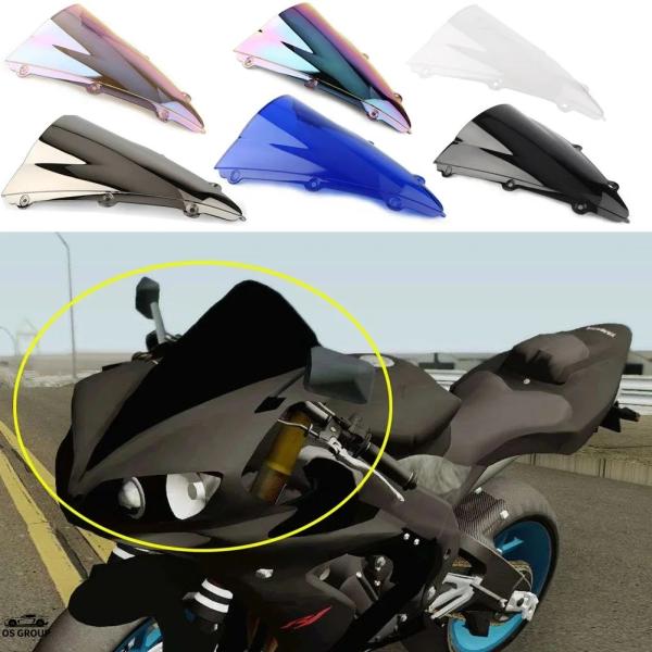 【並行輸入品】 バイク 風よけ 風防 ウインドシールド フロント 風防スクリーン ヤマハ YZF10...