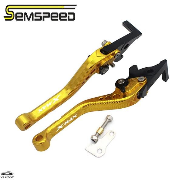 【並行輸入品】 SEMSPEED CNC 3D Rhombus ショート パーキング ブレーキ クラ...