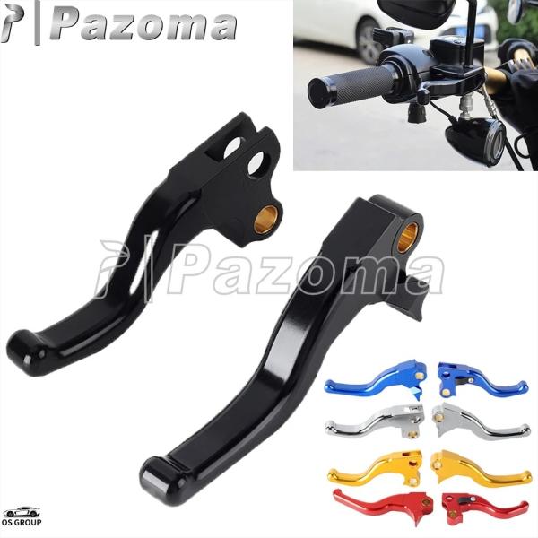 【並行輸入品】 2-フィンger ブレーキ クラッチ Lver バイク ショート ハンド レバー ハ...
