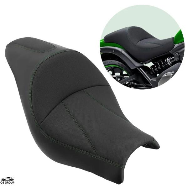 【並行輸入品】 バイク フロント リア ドライブr シート Two Up ワン Piece レザー ...