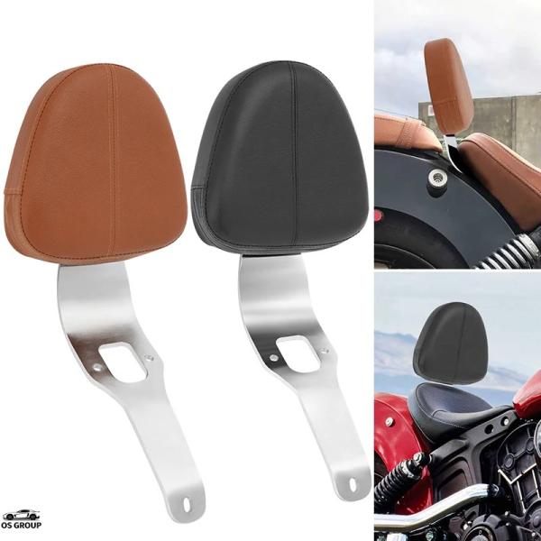 【並行輸入品】 2 バイク ライダー バックレスト ブラック ドライブr シート バック クッション...