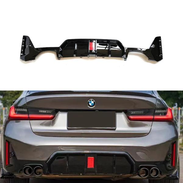 【並行輸入品】 BMW 3シリーズ G20G28 LCI リア バンパー デュフューザー スポイラー...