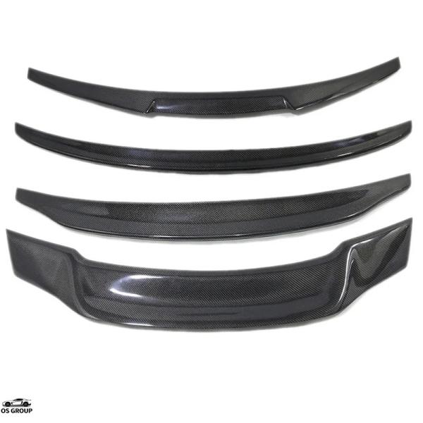 【並行輸入品】 カーボン ブラック スポイラー ウィング A4L B8 B8.5 B9 S M4 ブ...