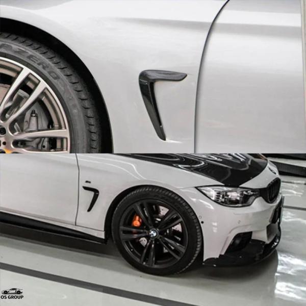 【並行輸入品】 カーボン サイド フェンダー ベント BMW 4シリーズ 440i 430i ボディ...