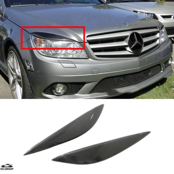 【並行輸入品】 ヘッドhライト カバー ベンツ C クラス W204 C180 C200 C260 ...