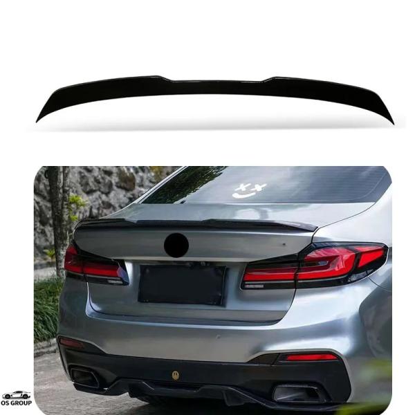 【並行輸入品】 ブラック スポイラー ウィング BMW 5eries G30 G38 PRO スポイ...