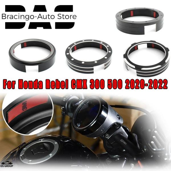 【並行輸入品】 Bレーシングo バイク ゲージ メーター カバー プロテクター ホンダ レブル CM...