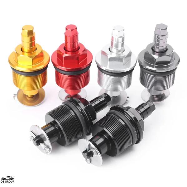 【並行輸入品】 CNC バイク フロント ショック アブソーバー サスペンション ダウンサス スクリ...