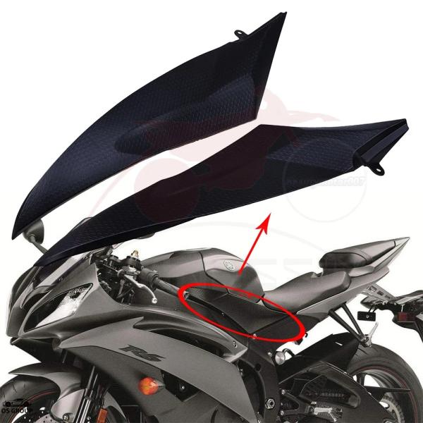 【並行輸入品】 タンク サイド カバー パネル ガソリン フェアリング ヤマハ YZF R6 200...