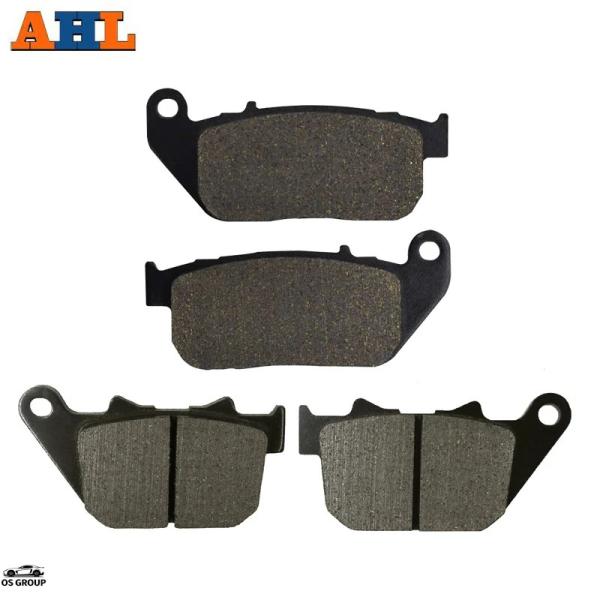 【並行輸入品】 AHL バイク フロント リア ブレーキ パッド ハーレー XL50 L883 アイ...