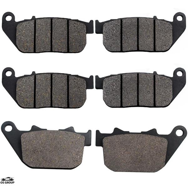 【並行輸入品】 バイク フロント リア ブレーキ パッド ハーレー XL 883 R スポーツスター...