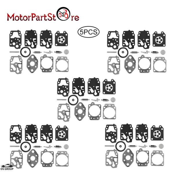 【並行輸入品】 5 セット キャブレター リペア Rebuild ガスケット キット Walbro ...