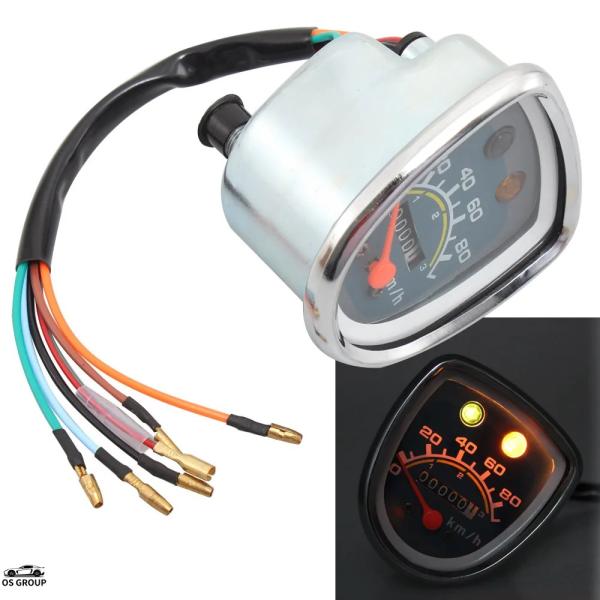 【並行輸入品】 バイク レトロ ゲージ スピード メーター タコメーター ゲージ ホンダ Pasスポ...