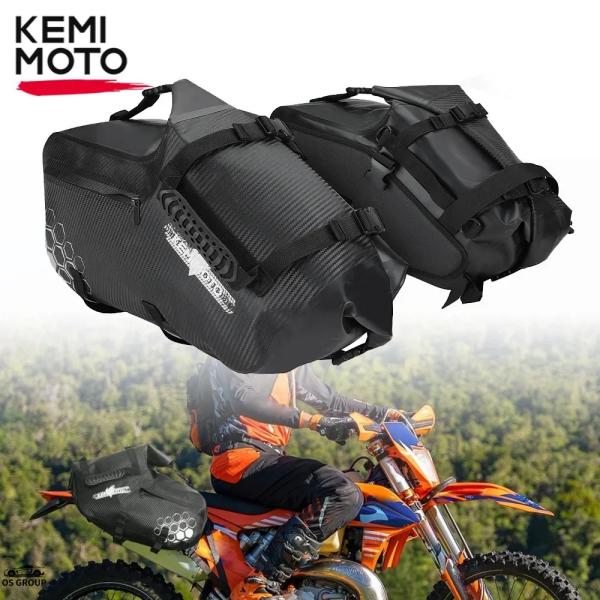 【並行輸入品】 48L バイク サドルバッグ 防水 Travel ラゲッジ サイド バッグ ホンダ ...