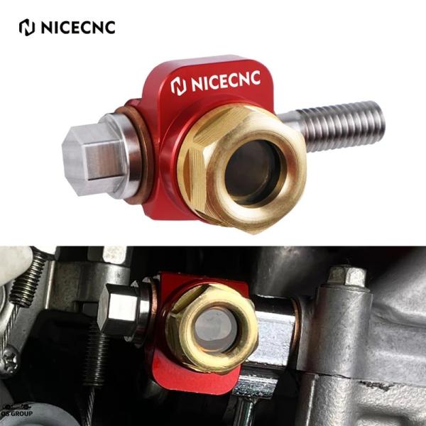 【並行輸入品】 NICECNC XR650L Banjo Bolt オイル Sight ガラス キッ...