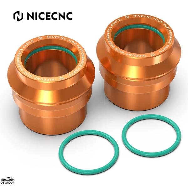 【並行輸入品】 NICECNC 22MM フロント ホイール スペーサーs ハブ Collars K...