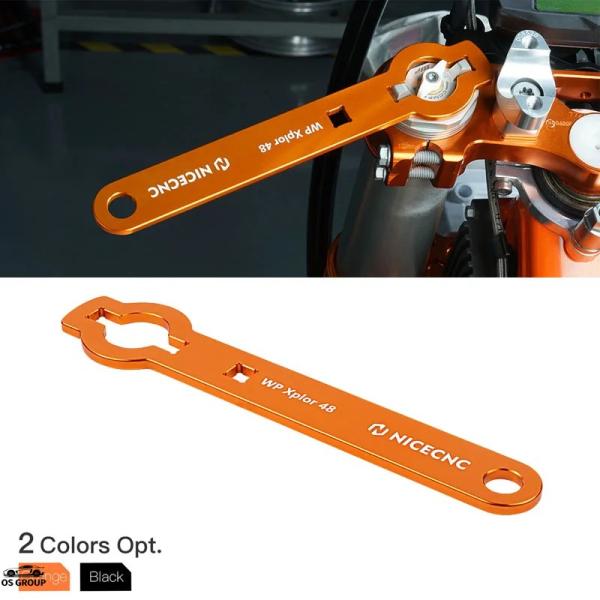 【並行輸入品】 48MM WP Xplor フォーク キャップ Wrench Pre load Ad...