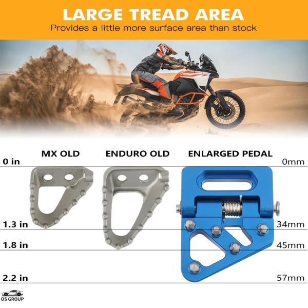 【並行輸入品】 リア ブレーキ ペダル プレート ハスクバーナ NORDEN 901 2022年-2...