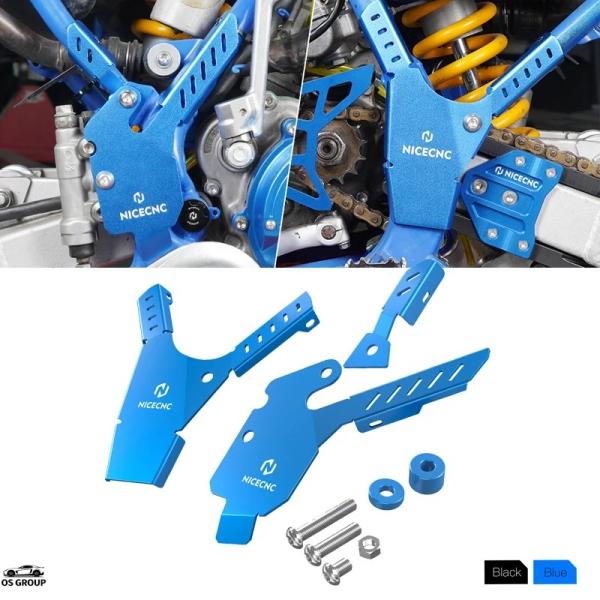 【並行輸入品】 NiceCNC YZ85 アルミ 左+右 サイド フレーム プロテクト ガード カバ...