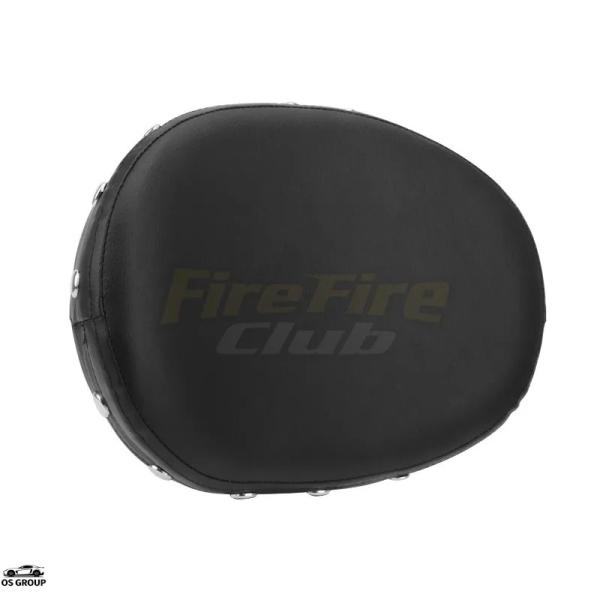 【並行輸入品】 バックレスト バイク レザー ブラック ドライブr バックレスト パッド ホンダ ヤ...