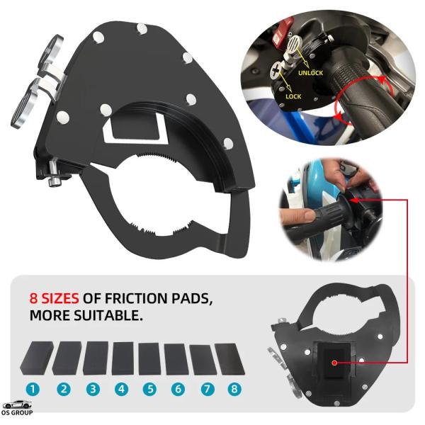 【並行輸入品】 Cruise コントロール バイク Throttle ロック アシスト ハンドル バ...