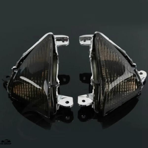 並行輸入品 バイク フロント ウィンカー インジケーター カワサキ ZX10R 06-07 ZX6R...