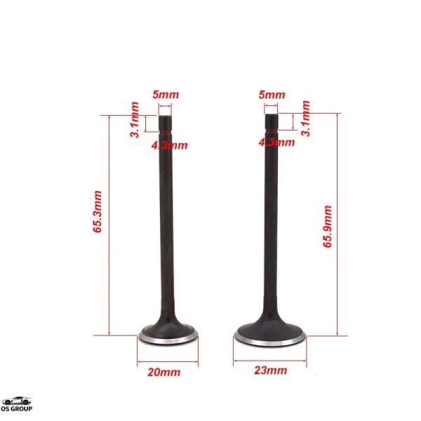 【並行輸入品】 バイク エンジン バルブ インテーク エキゾースト Stem バルブ ヤマハ ZY1...