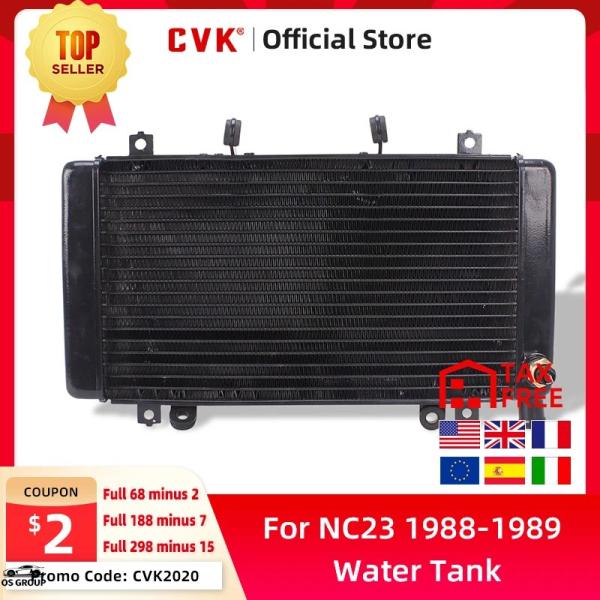 【並行輸入品】 CVK バイク アルミ ラジエーター クーラー 冷却 ウォーター タンク ホンダ C...