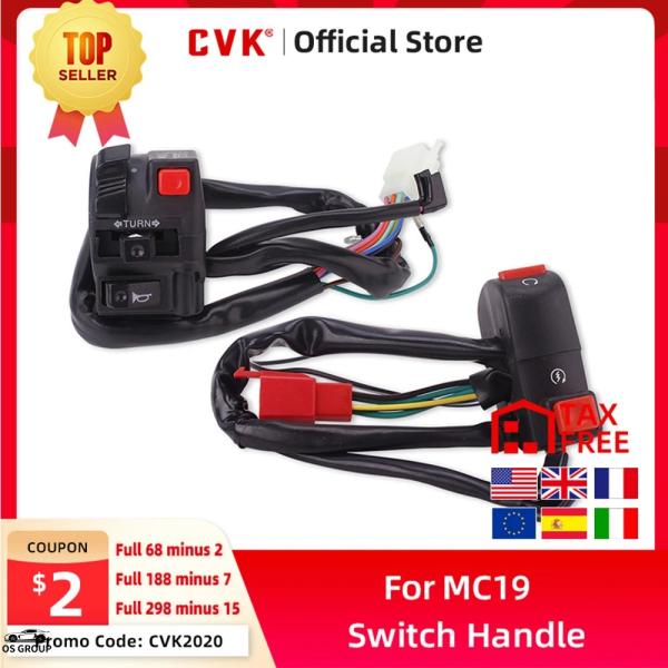 【並行輸入品】 CVK ヘッドライト 左 右 ウィンカー ホーン Lgnition スイッチ ハンド...