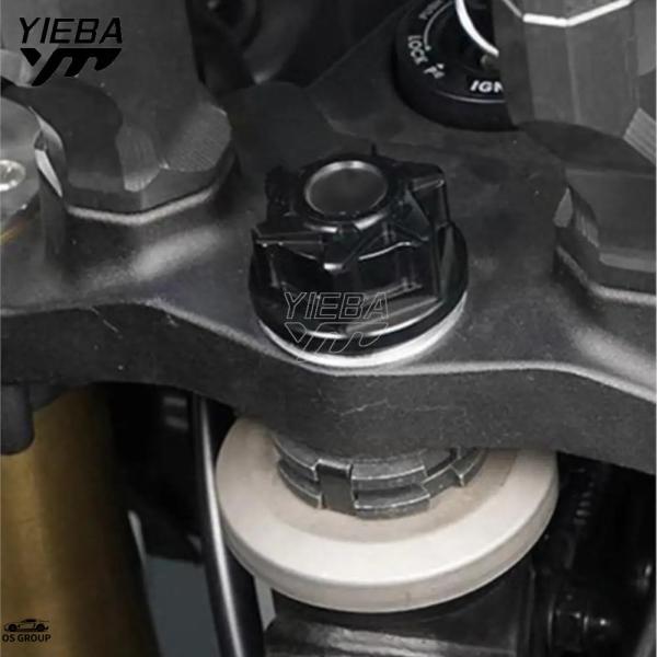 【並行輸入品】 T7 YZF-R7 バイク ステアリング Stem Nut スクリュー カバー ヤマ...
