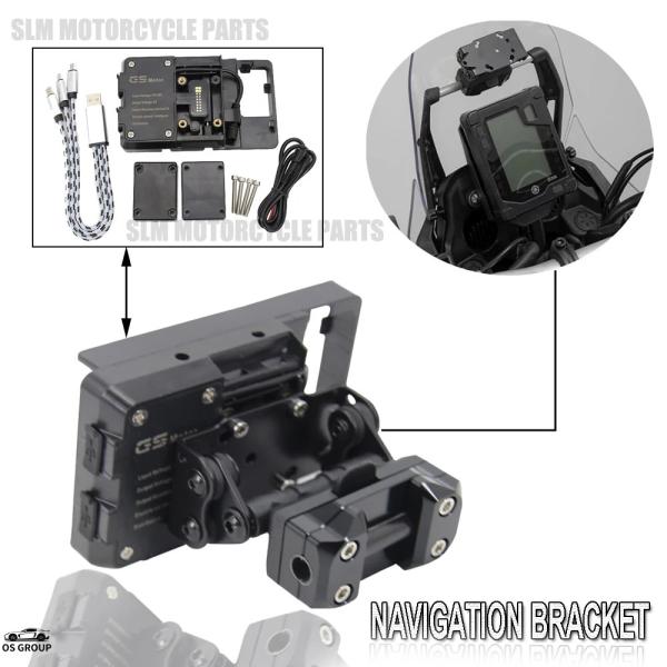 【並行輸入品】 10/12 mm スマホ ホルダー バイク GPS navigation ホルダー ...