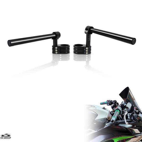 【並行輸入品】 53mm Multiクリップ 調整可 ハンドル バー アプリリア RSV 1000 ...