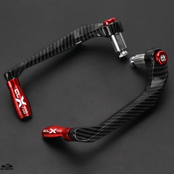 【並行輸入品】 バイク ハンドル バー グリップ ハンドs ガード ブレーキ クラッチ レバー プロ...