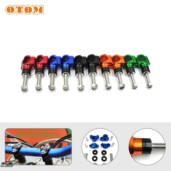 【並行輸入品】 OTOM バイク 1 1/8" 28MM ハンドル バー ライザーs マウント クラ...