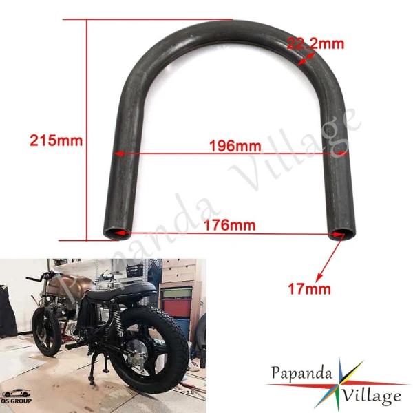 【並行輸入品】 200mm バイク カフェレーサー ストリート Tラックer フレーム Loop H...