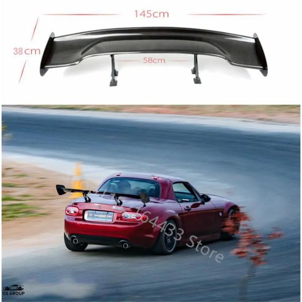 【並行輸入品】 MX5 NA NC ミアータ ND RX8 素材 未塗装 リア ルーフ GT スポイ...